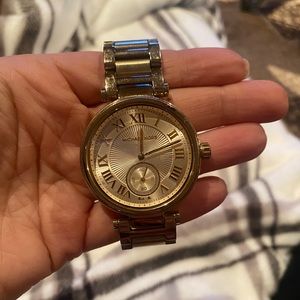 Michael Kors Skylar Gold Chronograph Watch